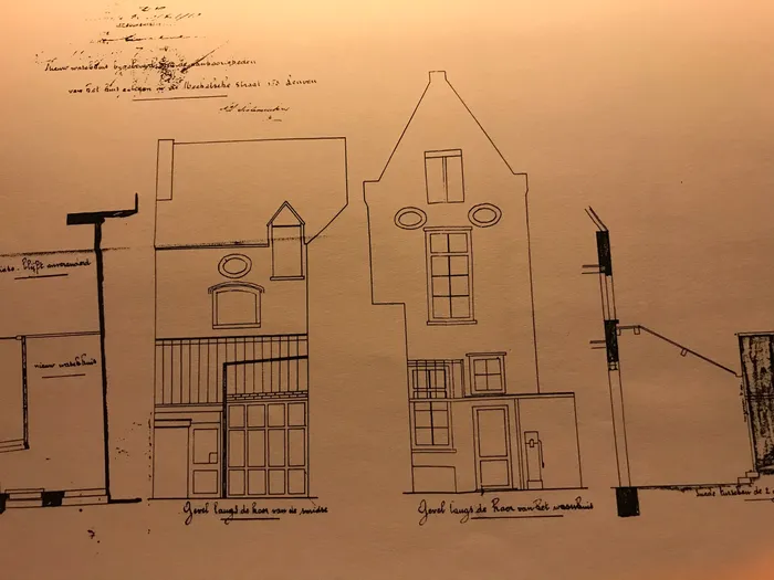 Plan van De Warande, 1910